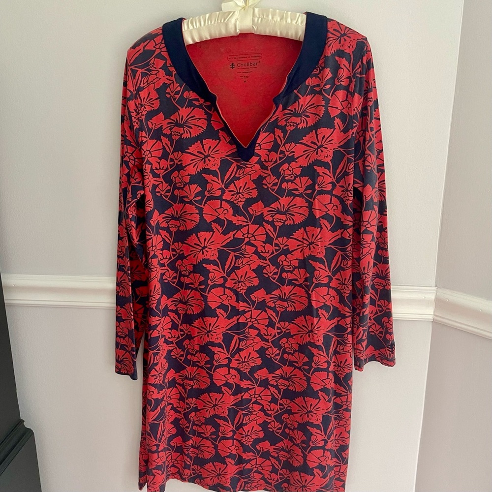 Coolibar sun protection tunic dress size M